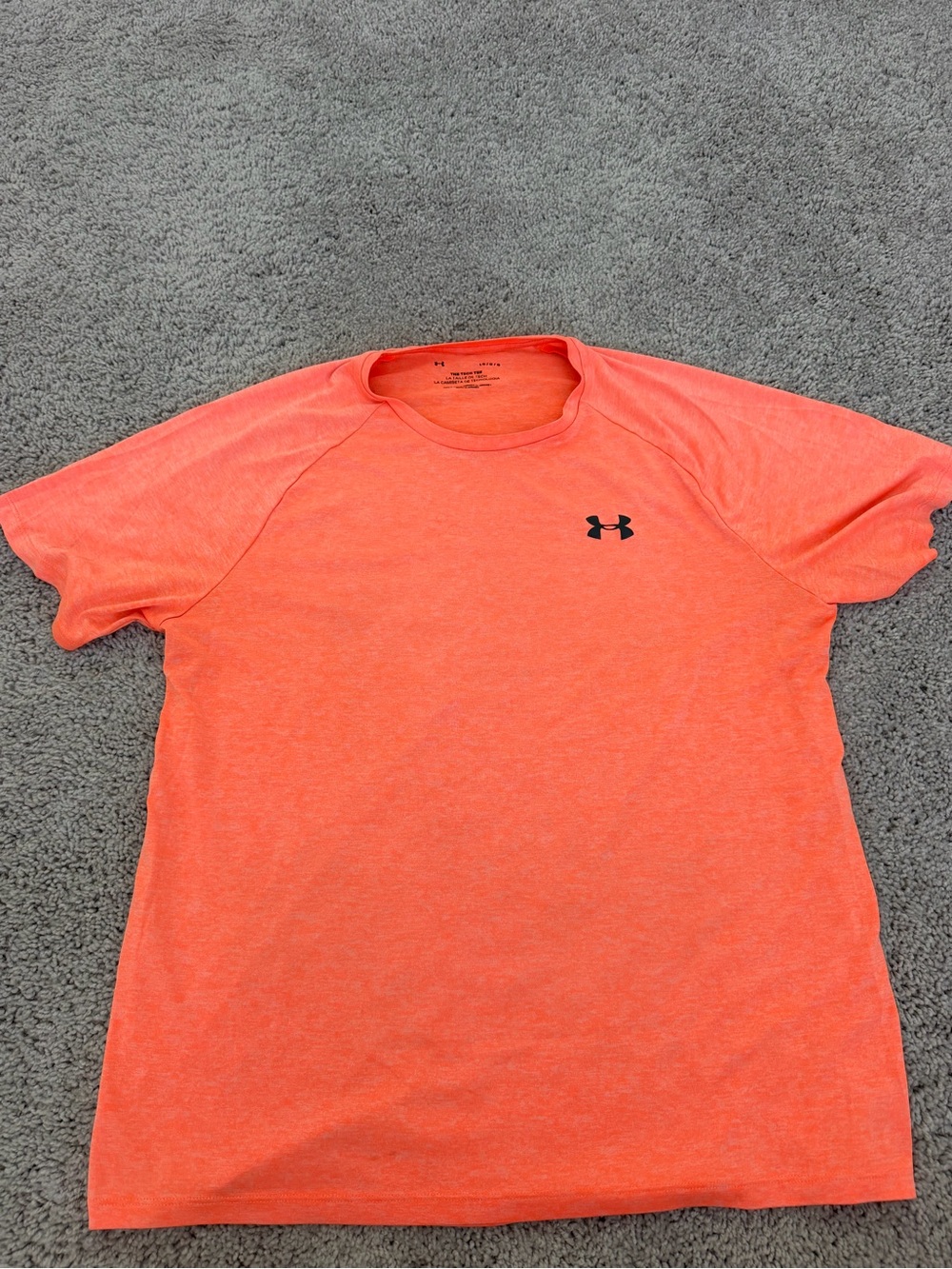 Under Armour Men’s Neon Orange Short-Sleeve Performance Tee